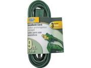 Cord Ext 16Awg 2C 9Ft 13A 125V Power Zone Extension Cords OR780609 054732814947