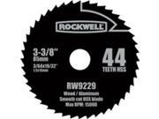 Rockwell RW9229 3 3 8 Inch 44T HSS Blade for Versacut