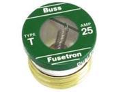 Bussmann Fuses T 25 25 Amp Time Delay Plug Fuse T Time Delay Dual Element Type