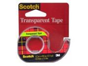 Tape With Dispenser 1 2 x 1000 Clear