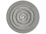 Dif Ceil 6In 3 Scr Wht Rnd MINTCRAFT Ceiling Floor Diffusers SRSD06 White