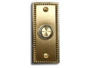 Carlon Lighted Doorbell Push Button BRS LIGHTED PUSH BUTTON