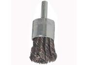 Brsh Whl Wire Knot 1In 0.02In WEILER CORPORATION Wire Wheel Brushes 36051