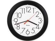 Westclox 461861 Ventura Wall Clock Black