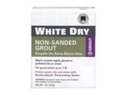 1Lb White Dry Tile Grout CUSTOM BUILDING Tile Grout WDG1 6 White 010186081557