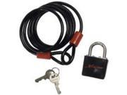 Kent International Inc. 92002 Padlock Key With Cable Each