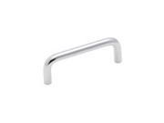 Pull Cab 3 5 16In 0.38In Pc AMEROCK CORP Cabinet Pulls BP86526 Polished Chrome