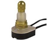 Swtch Rtry 125 250Vac 6 3A 1P GB GARDNER BENDER In Line Switches GSW 61 Brass