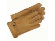 Boss Grain Leather Glove Buckle Strip Tan Xl