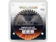 Vulcan 415561OR 7 1 4 in. x 40T Fast Cut Carbide Blade