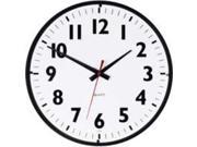 Westclox 32188 Commercial 14 in. Wall Clock Black and White Dial