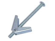 Blt Togg Sprg 1 4In 3In Pan COBRA ANCHORS Anchors Toggle Bolts 095Y Plated