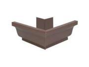 Amerimax Home Products 2520219 Aluminum Outside Mitre BROWN OUTSIDE MITRE