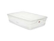 Clear Base 41Qt RUBBERMAID HOME Storage Containers 3Q28 00 CLR Clear