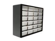 Homak Mfg. HA01024152 24 Drawer Plastic Organizer