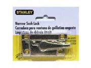 Stanley Hardware 819171 Bright Brass Narrow Sash Lock Narrow Zinc Die Cast C