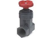 Kbi King Brothers Ind GVG 1000 T 1 FIP PVC Gate Valve Pvc Threaded Schedule 80