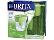 Brita 35378 Grand 80 Ounce Water Filtration Pitcher Green