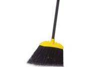 Jumbo Smooth Sweep Angled Broom 46 Handle Black Yellow 6 Carton