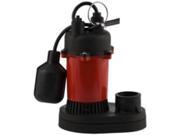 Franklin Electric Little Giant RL SP25T 1 4 HP Sump Pump With Tetherdfloat 1 4 H
