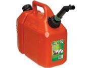 Can Gas 1.5Gal 11In Plstc Red SCEPTER CORPORATION Gas Cans 05088 Red Plastic