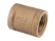 Coupling Brass 2Mpt ANDERSON METAL CORP Brass Pipe Couplings 738103 32