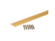 Md Products 46137 36 inch Gold MultiFloor Transition With Hidden Fasteners