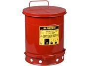 Just Rite JUS09300 10 Gallon Oily Waste Can