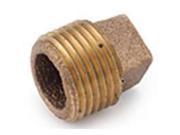 Ll 1 1 2 Rb Cored Plug ANDERSON METAL CORP Brass Pipe Plugs 738109 24