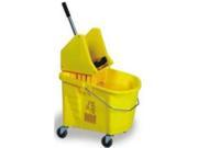 Mopbucket 35Qt Combo Continental Commercial Mop Buckets and Wringers 335 37YW