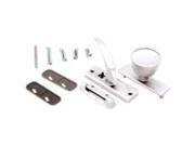 DOOR LATCH KNOB/LEVER WHITE