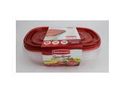 3 Piece Divided Food Storage Container 3PC DIVIDED CONTAINERS