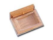 Light Oak Soap Dish MINTCRAFT Soap Dishes OAK004 045734250048