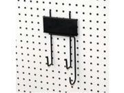 Black Angle Grinder Hook SOUTHERN IMPERIAL INC Pegboard Hooks Store Use Black