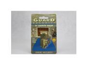 2 Safety Hasp Guard Security Hasps 24520 Brass Steel 075877245205