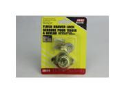 Flush Drawer Lock Brass MAG Security Cam Locks 8804 B Polished Brass Solid Brass