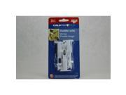 Safety Double Latch MAG Security Child Safety 316 White Plastic 015231003164