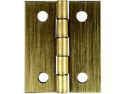 Solid Brass 1 1 2 X 1 1 4 Decorative Hinge 2Pk NATIONAL Utility Hinges