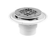 ROUND PVC DRAIN W STRAINER OATEY Tub and Shower Drains and Parts 42202