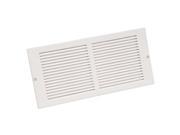 12X6 WHITE SIDEWALL GRILL STD IMPERIAL MANUFACTURING Wall Registers RG0385