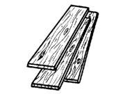 BRD HDW 1IN 4IN 4FT POPLAR WHT AMERICAN WOOD MOULDING Dimensional Lumber White