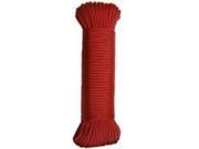 PARACORD RED 5 32 100 WELLINGTON CORDAGE Rope Packaged NPC5503210R