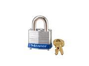 Master Lock 3KA 3447 1 1 2 Inch Laminated Steel Padlock with 4 Pin Tumbler