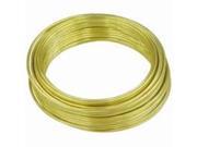 Wire Util 28Ga 75Ft Brs THE HILLMAN GROUP Wire Packaged 50154 Brass