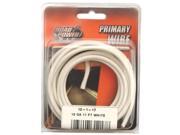 Woods Ind. 12 1 17 PVC Coated Primary Wire 11 12GA WHT AUTO WIRE