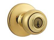 Smartkey Polo Smart Key Entry Lock us3 Polished Brass Kwikset Entry Locks