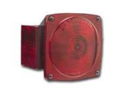 Peterson Mfg. Red Stop Tail Light With License Illuminator V440L