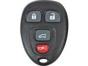 Hy Ko Products 19GM906F GM Vehicle 4 Button RemoteKeyless entry remote. Controls