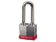 Master Lock Steel Safety Lockout Padlock MASTER LOCK 3LFWHT 071649615597