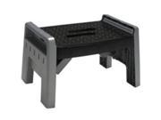 1 Step Folding Stool COSCO PRODUCTS Step Stools 11 905 PBL4 Gray 044681119156